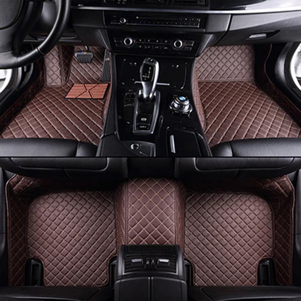 Custom Leather Diamond Car Floor Mats – Primitive Performance Auto